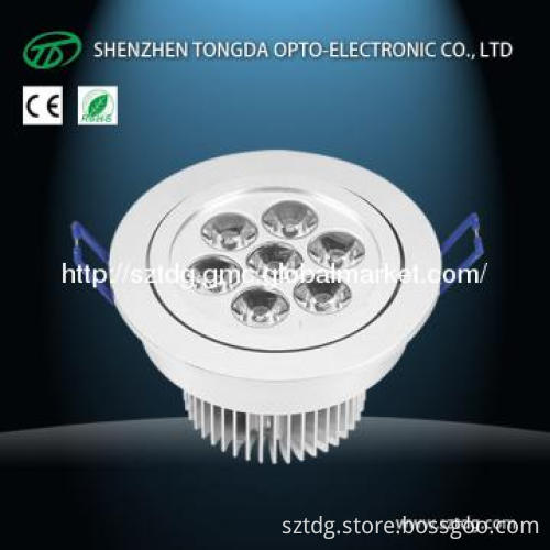 Superior Quality Material 7W LED Down Light CE and RoHS